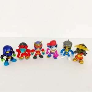 Treasure X Moose Toys Set Of 6 Action Figures